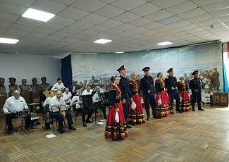 В музее прошел концерт муниципального ансамбля «Надежда»
